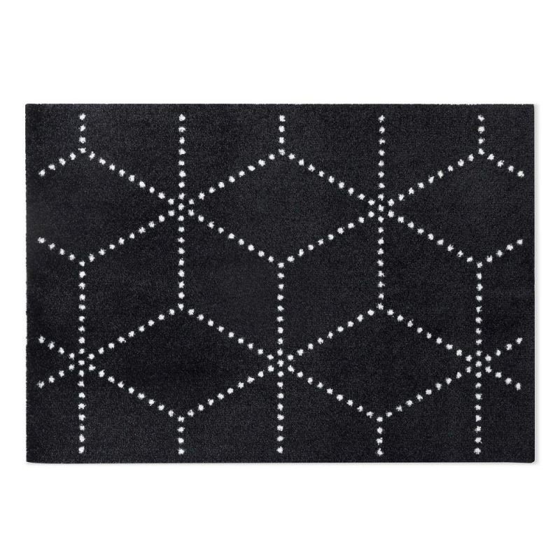 Hagl Indoor / Outdoor Fußmatte 60x85 cm / SCHWARZ Heymat EINZELSTÜCK